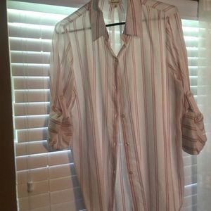 Roll up sleeve shirt